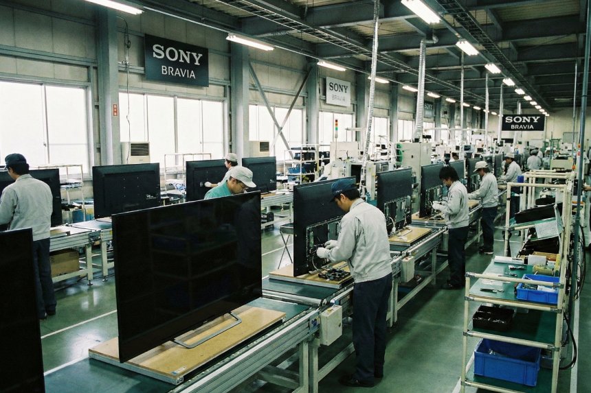 Fábrica de televisores Sony