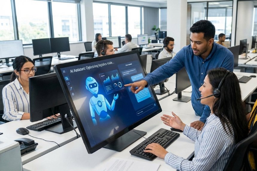 Agente de IA en una empresa