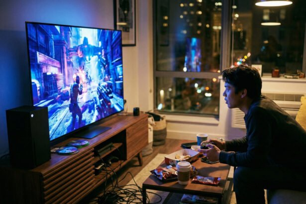 Jugando videojuegos