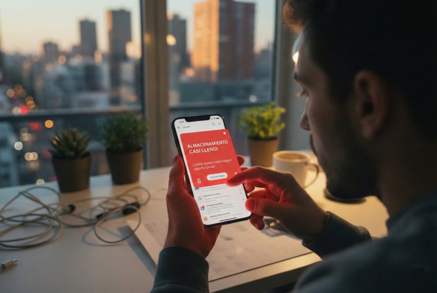 Espacio lleno de Google