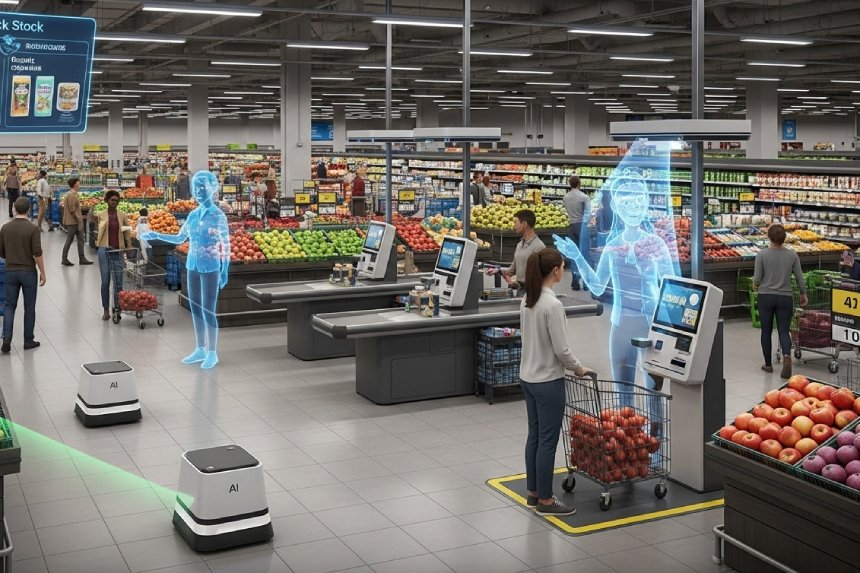 Supermercado con IA