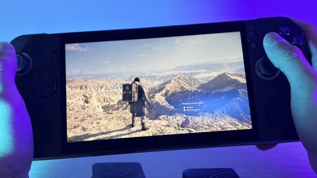 Death Stranding 2 en una Ally X