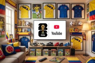 Mundial de fútbol en YouTube