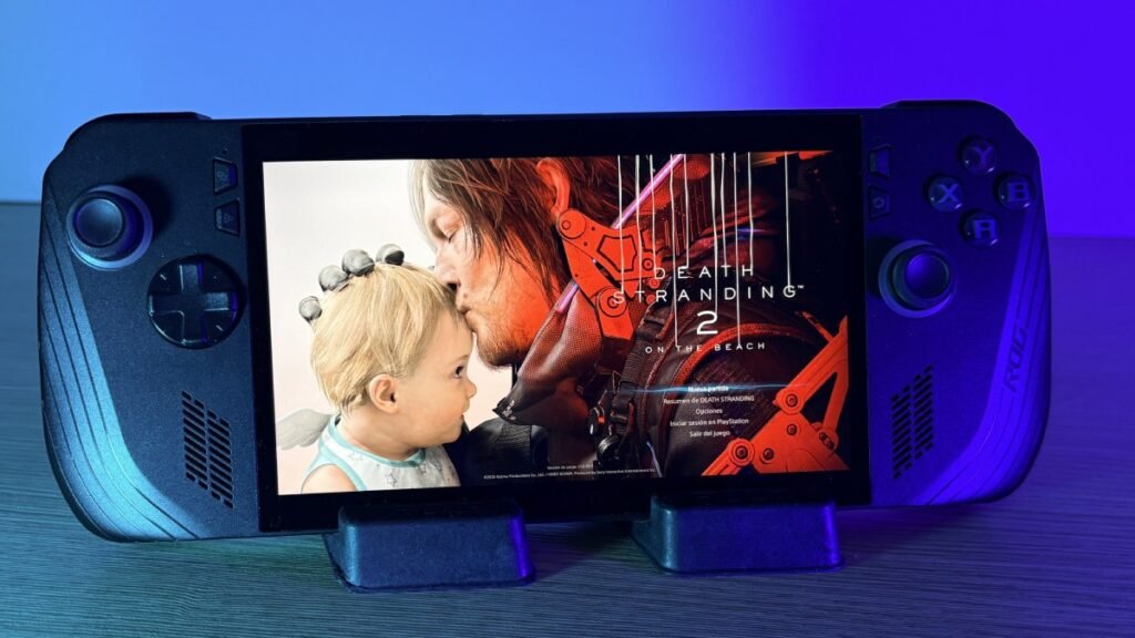 Death Stranding 2 en una Asus Rog Ally X