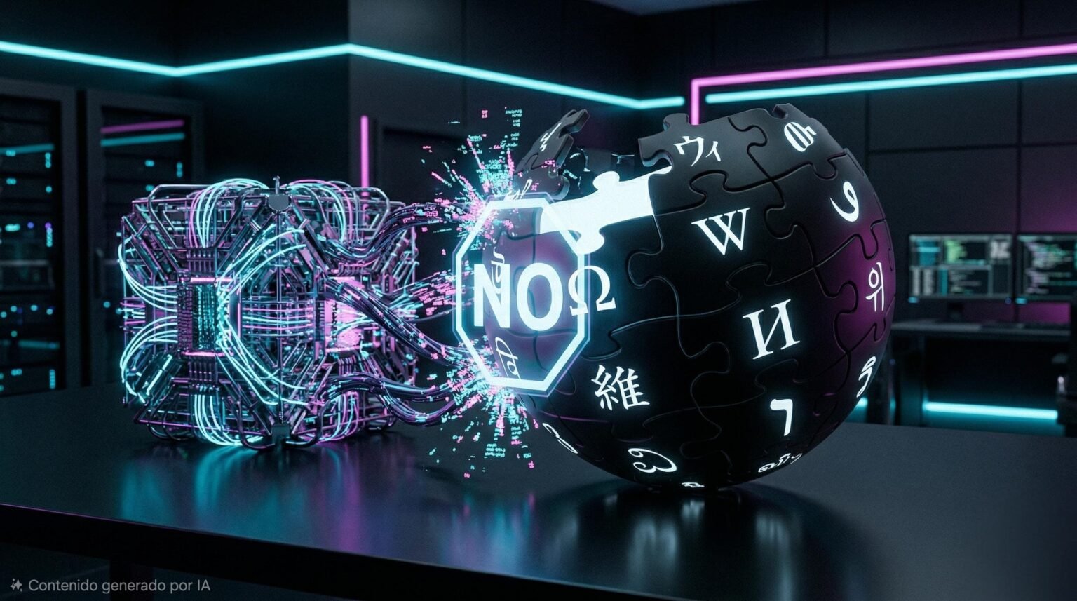 Wikipedia prohíbe el contenido generado por IA