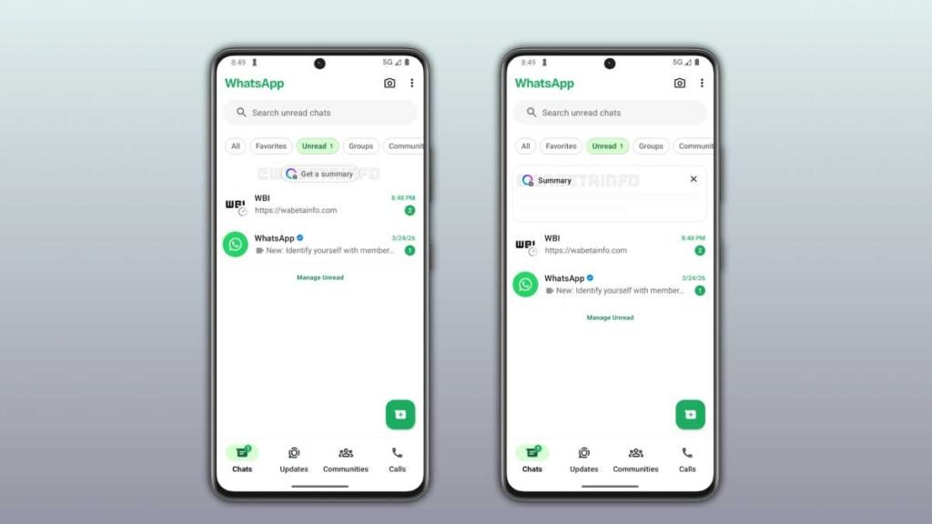 Actualizacion WA android