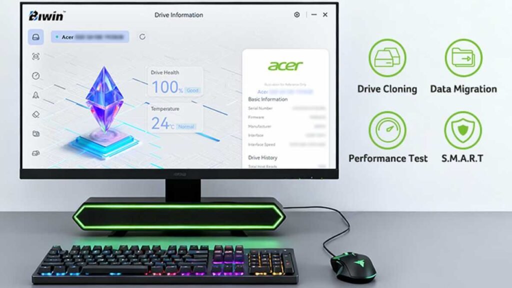 BIWIN presentó su SSD Acer FA300 1 