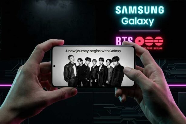BTS y Samsung