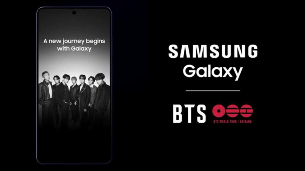 Samsung y BTS
