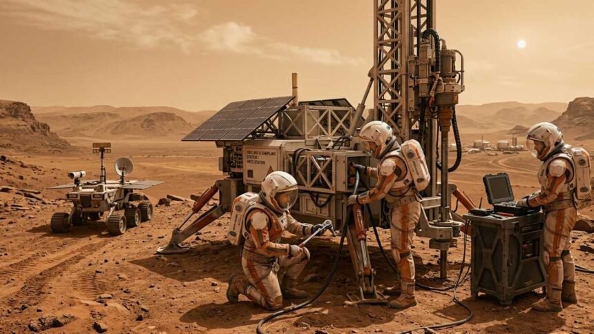 Astronautas en Marte