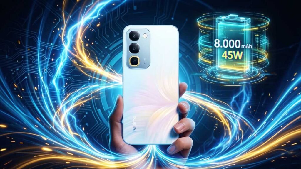 El realme C100 tiene una batería de alto poder
