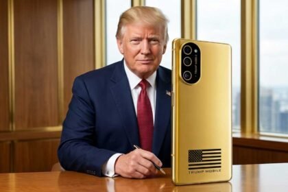Celular de Donald Trump el Trump T1