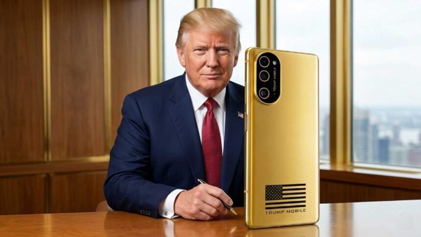 Celular de Donald Trump el Trump T1