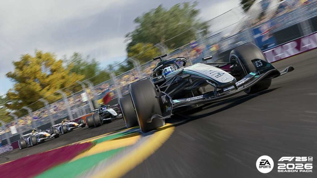 Escena del Season Pack de F1 25
