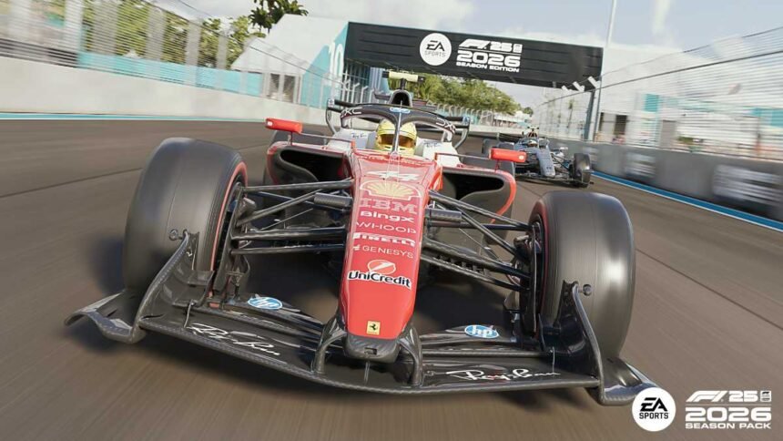 Escena de F1 25 Season Pack