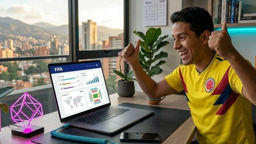 Hincha selección Colombia