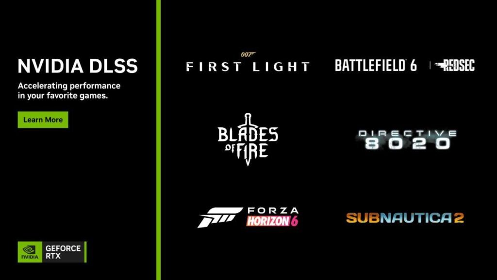Juegos NVIDIA DLSS
