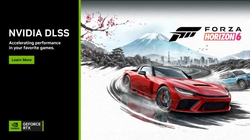 NVIDIA lanza DLSS en Forza Horizon 6