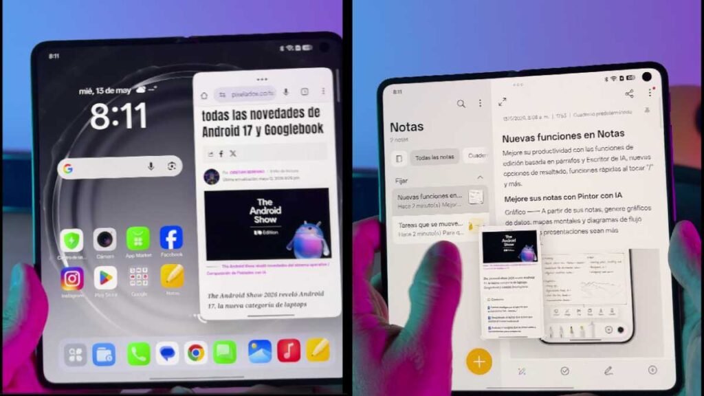 Oppo Find N6 Multitask