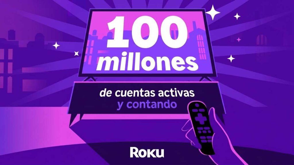 Roku logra los 100 millones de usuarios