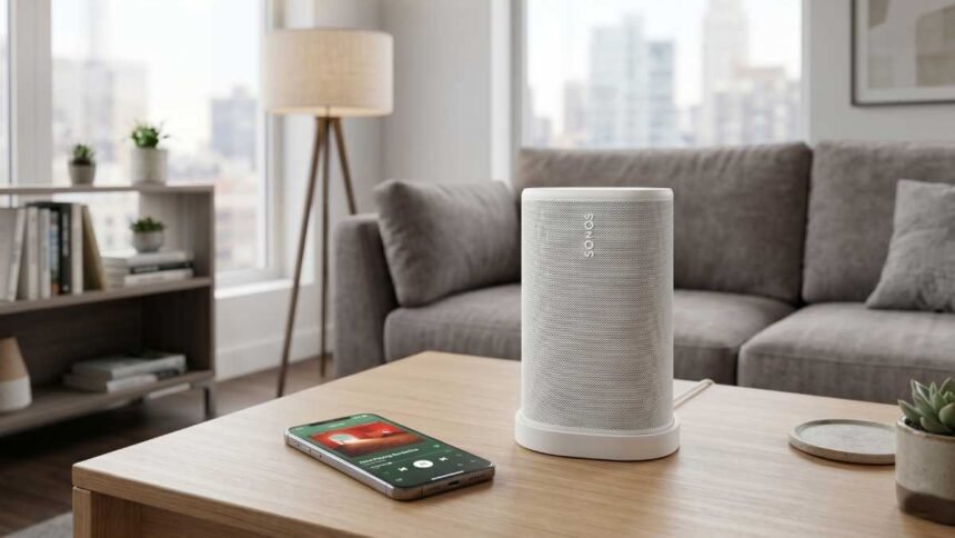 El Sonos Play es un parlante que suena bien en interiores