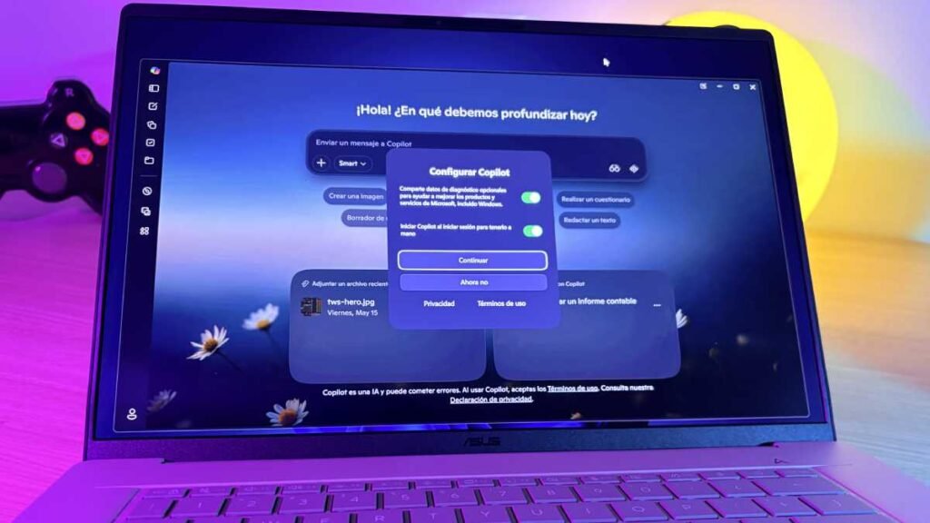 Asus Zenbook A16 con IA
