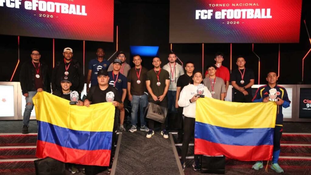 Grupo ganadores que conformarán la Selección Colombia de eFootball-