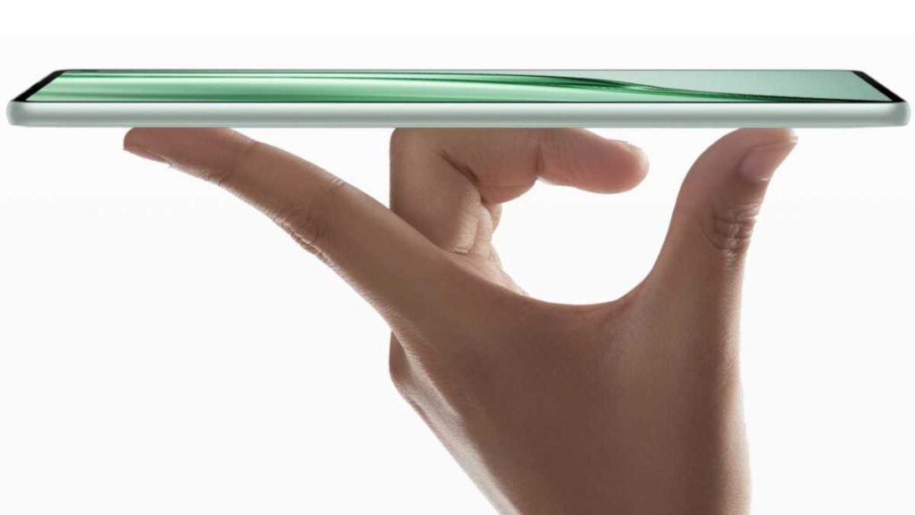 Huawei Mate Pad mini es muy delgada