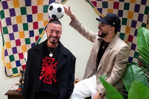 J Balvin y Rayan Castro en IG
