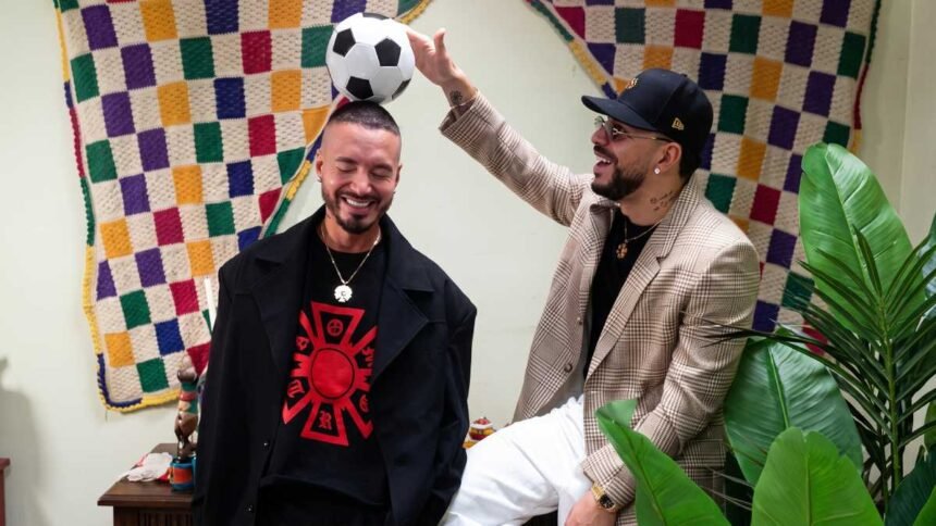 J Balvin y Rayan Castro en IG