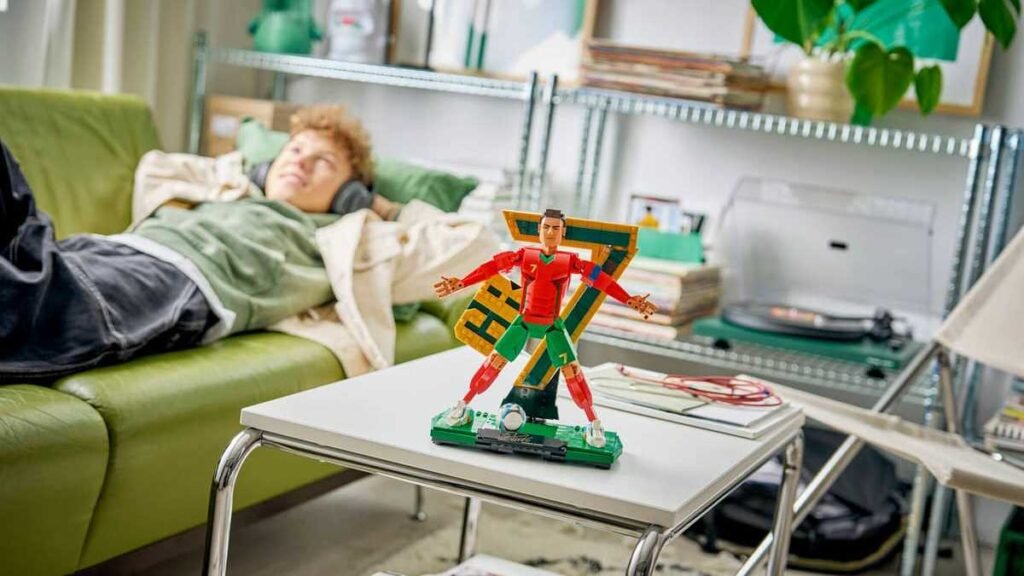 Figura de Cristiano Ronaldo en LEGO