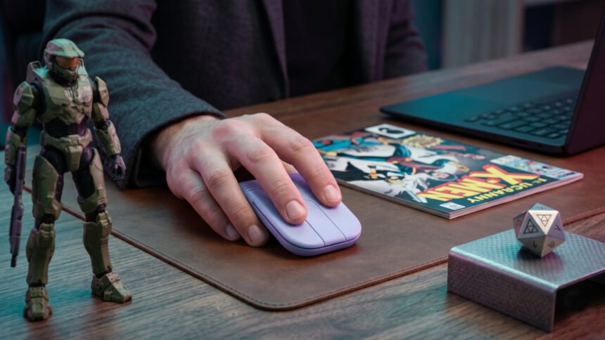 Mouse plegable Logitech Mobi Fold