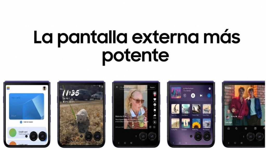 Motorola razr 70 ultra tiene una pantalla exterior de lujo