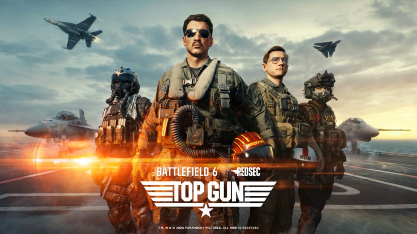 Battlefiled 6 hace colaboración con Top Gun
