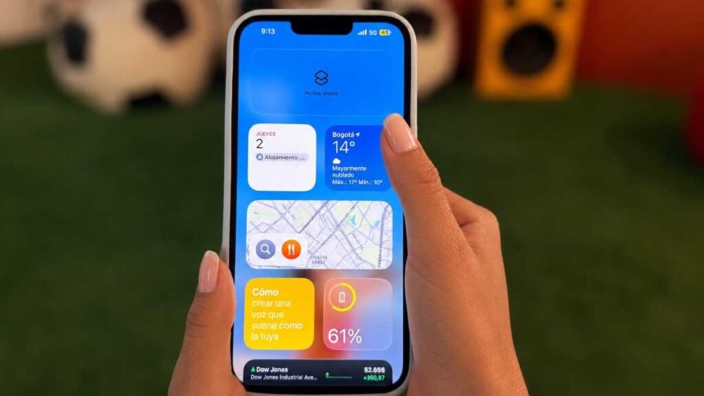 Celular con conexión 5G