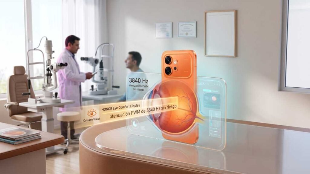Celular que proteje los ojos