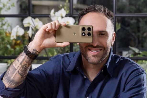 David Ospina con Motorola