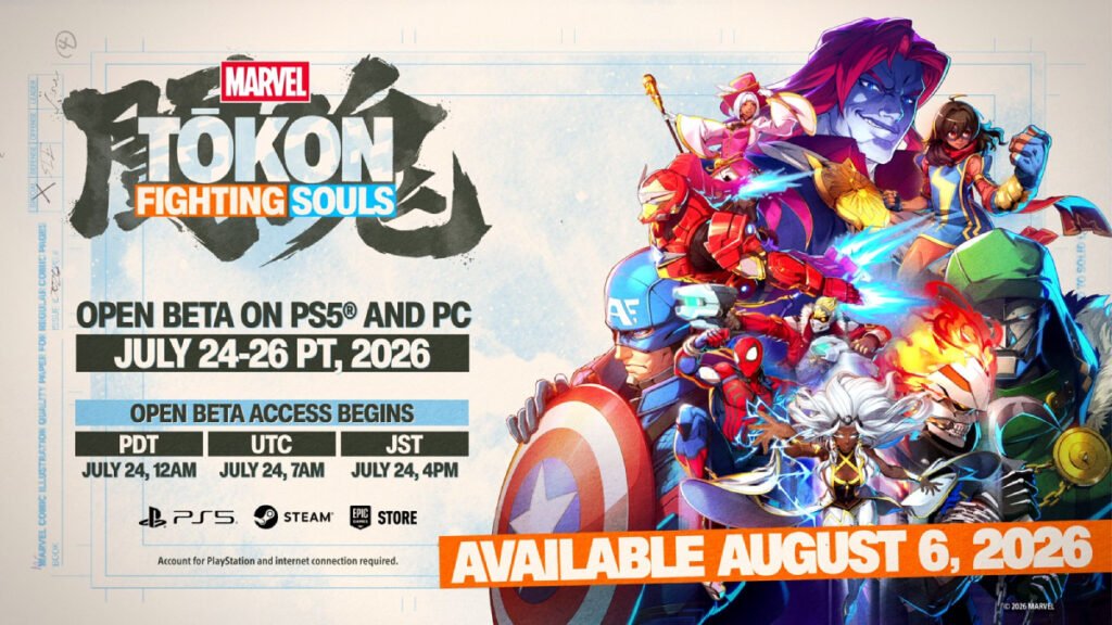 Marvel Tōkon fecha beta abierta