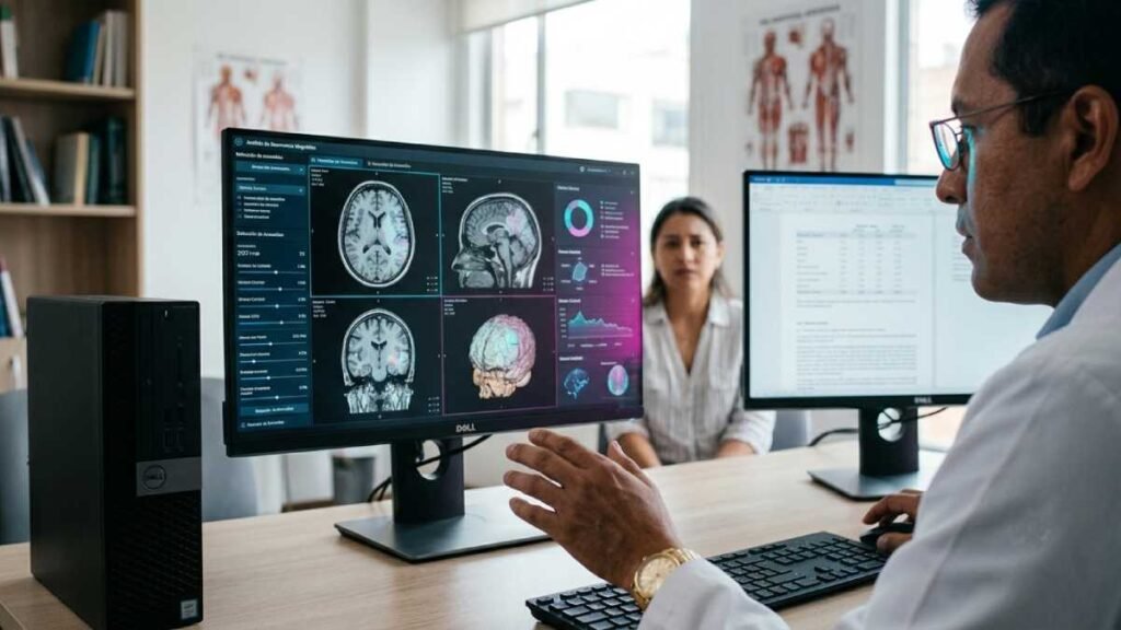 IA ayuda a un neurólogo