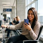 Viajero con un nuevo Samsung Galaxy S26