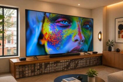Televisor Caixun QLED de 100 pulgadas