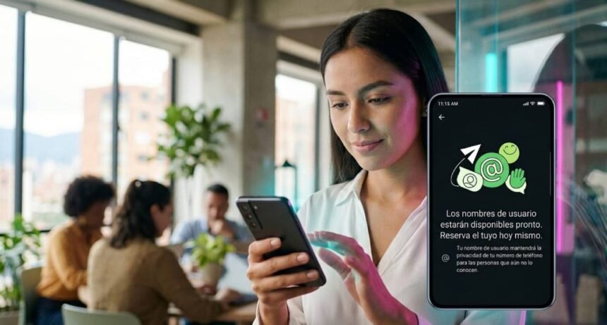 Reservar un nombre de usuario en WhatsApp ya es posible