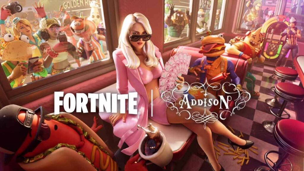 Addison Rae llega a Fortnite