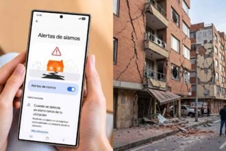 Alerta de sismo en Samsung
