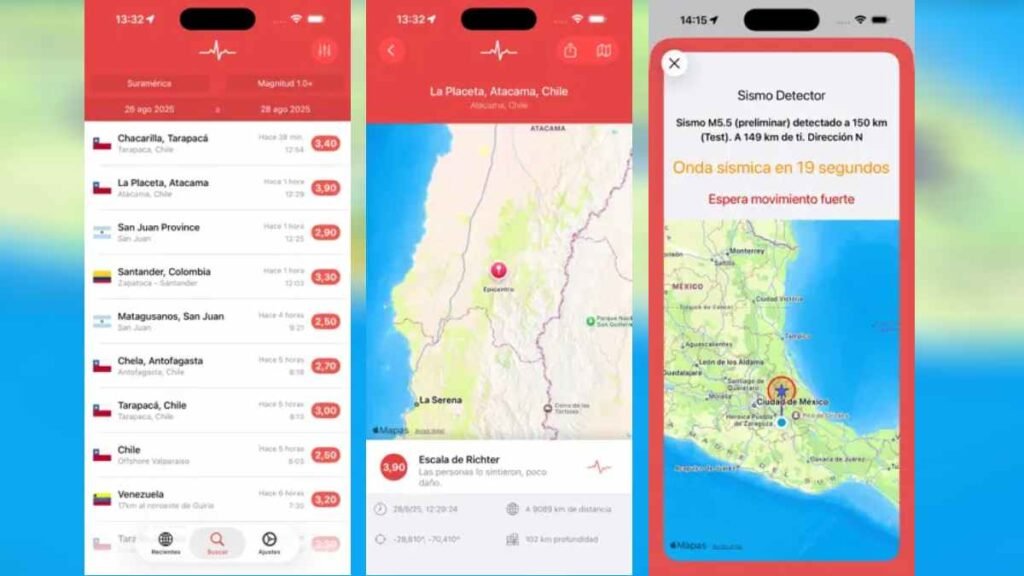 Apps alertas sismo