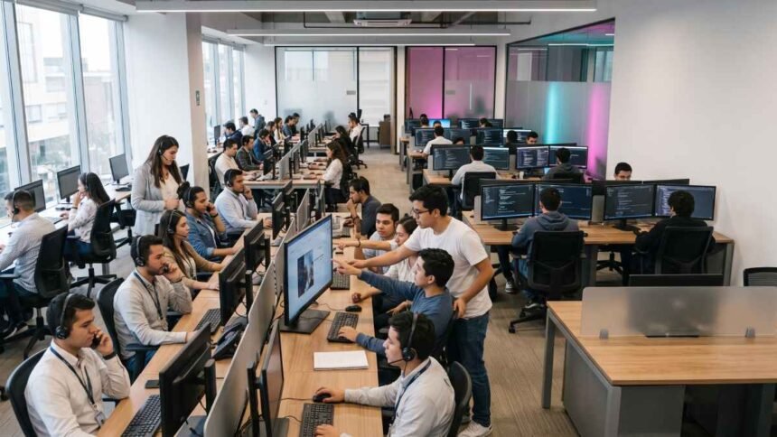 Oficina del sector BPO