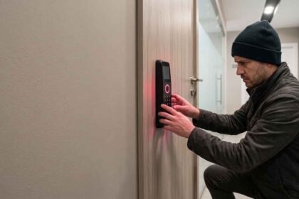 Ladrón intenta robar una casa