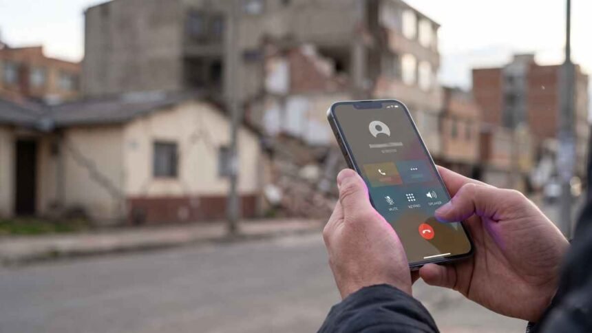Llamada telefónica emergencia