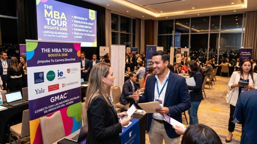 Escena que ilustra el MBA Tour Bogotá 2026