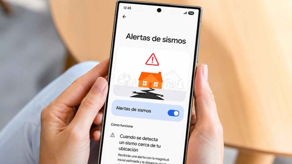Alerta de sismos celular Samsung